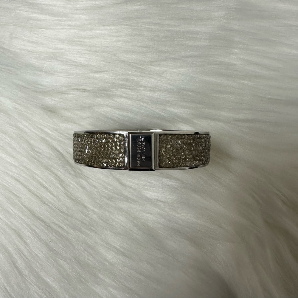 NWT Henri Bendel Gold Rocks with Silver Bracelet
